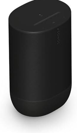 Sonos Move 2 – Black – Wireless Portable Bluetooth Speaker