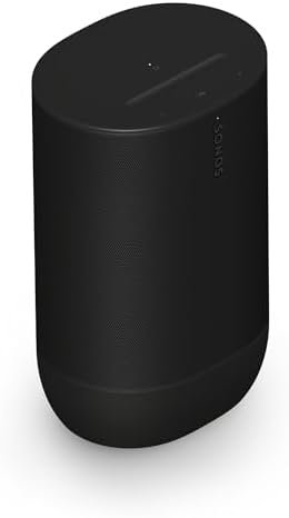 Sonos Move 2 – Black – Wireless Portable Bluetooth Speaker