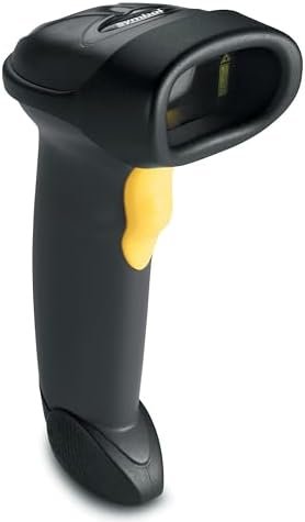 Zebra LS2208-SR Barcode Laser Scanner | Handheld Corded 1D Scanner | USB Kit | USB Cable Included