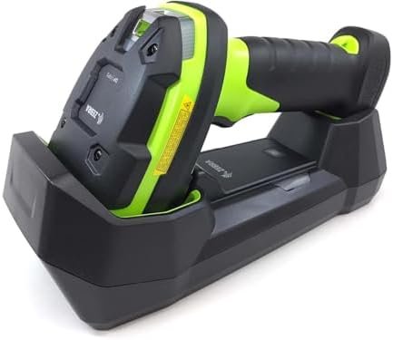 Zebra DS3678-DP (Direct Part Marking) Ultra-Rugged Cordless DPM 2D/1D Barcode Scanner/Linear Imager Kit (DPM, 1D, 2D, PDF417, and QR Code), Bluetooth, FIPS, Includes Cradle, Power Supply and USB Cable